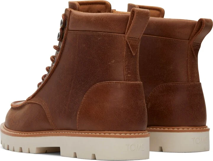 Palomar Tan Water Resistant Leather Boot - Image 4