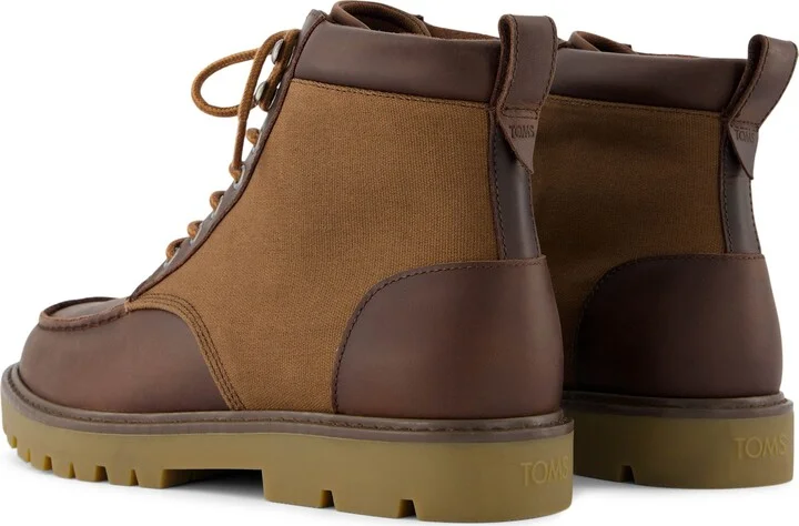 Palomar Waxed Canvas Leather Boot - Image 4