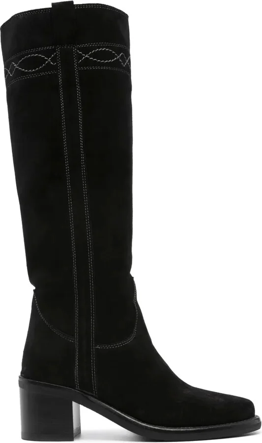 Pam 65mm suede boots