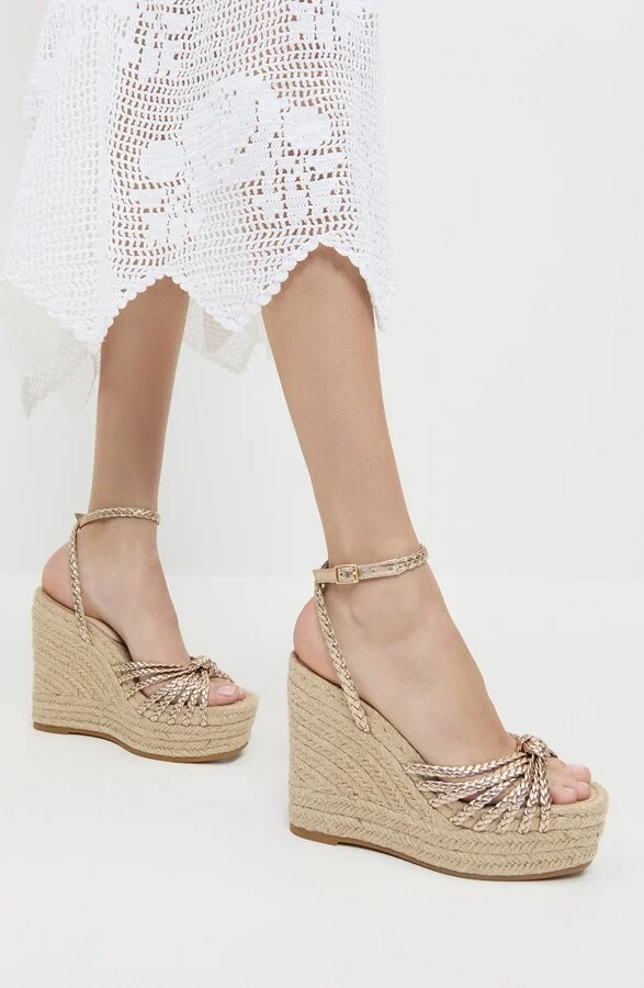 Pamela Ankle Strap Platform Wedge Sandal - Image 2