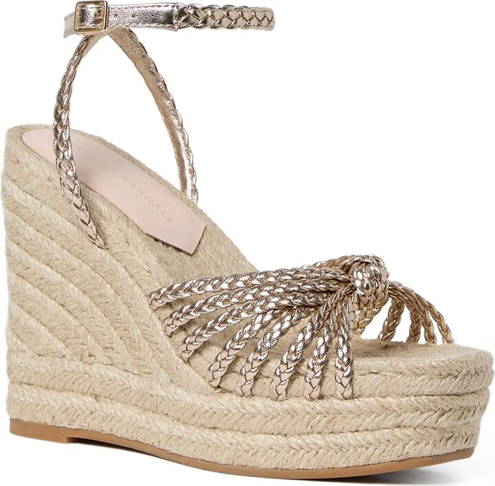 Pamela Ankle Strap Platform Wedge Sandal