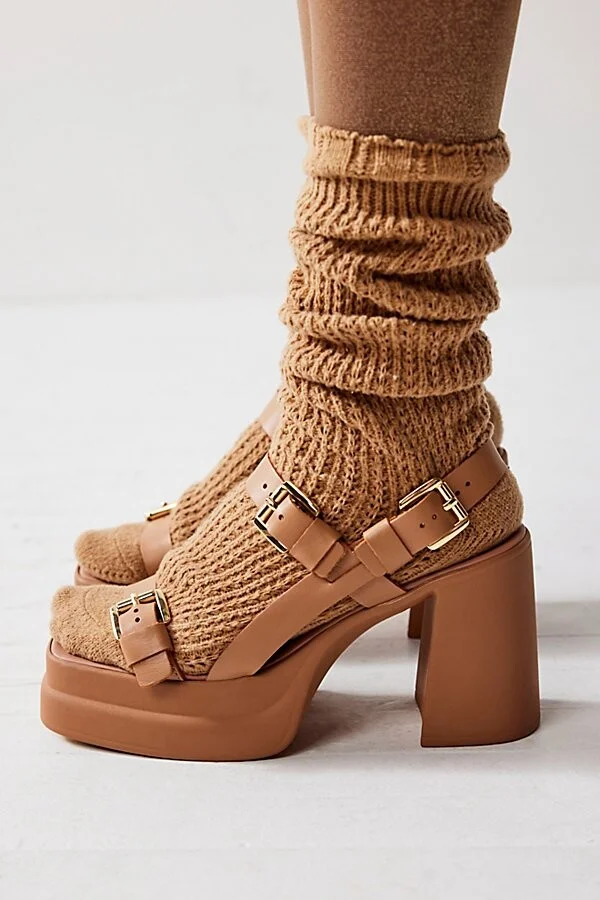 Pamela Double Stack Platform Heels - Image 2