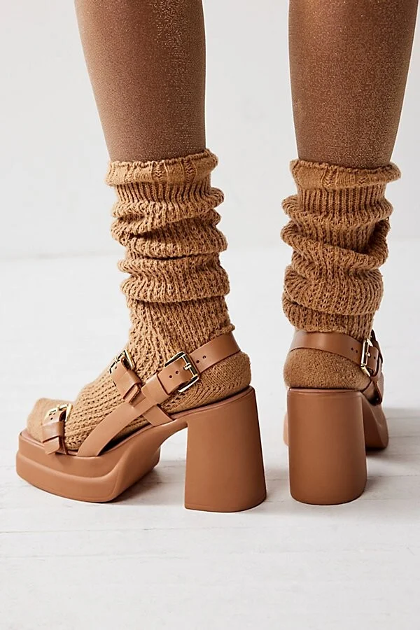 Pamela Double Stack Platform Heels - Image 3