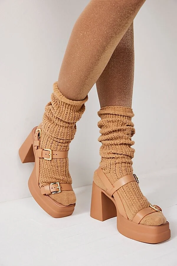Pamela Double Stack Platform Heels