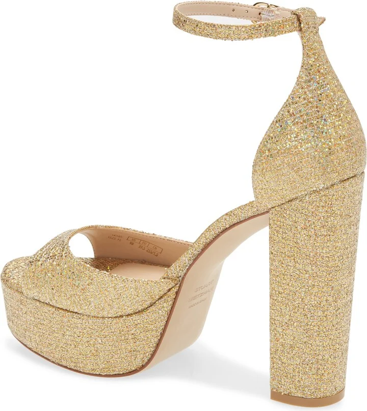 Pamela Glitter Platform Sandal - Image 2
