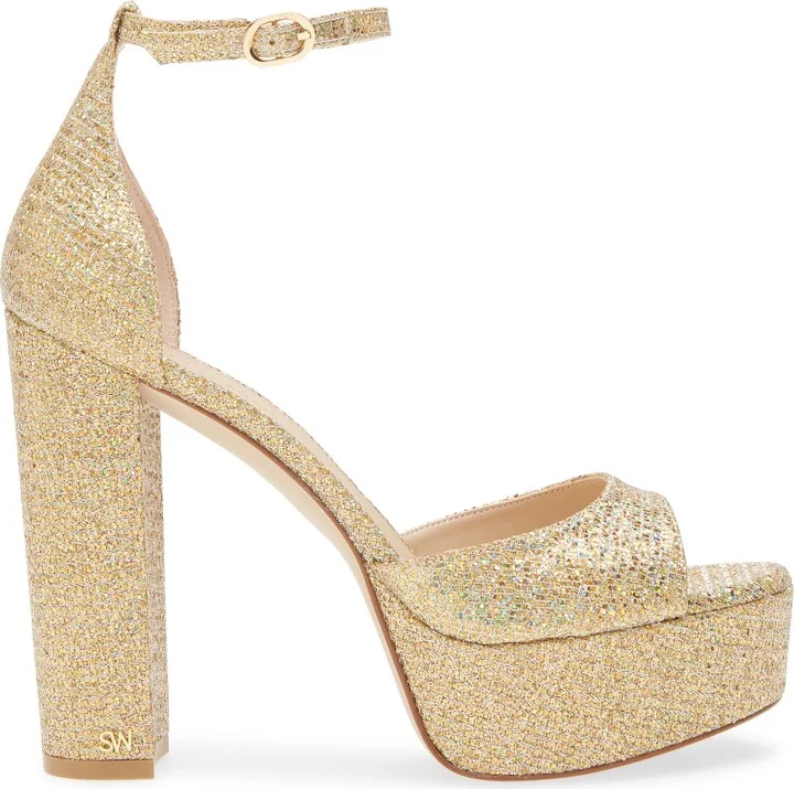 Pamela Glitter Platform Sandal - Image 4