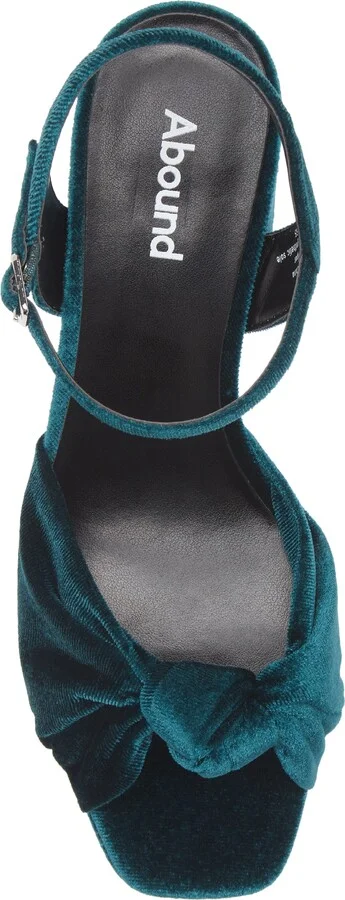 Pamela Velvet Platform Sandal - Image 10