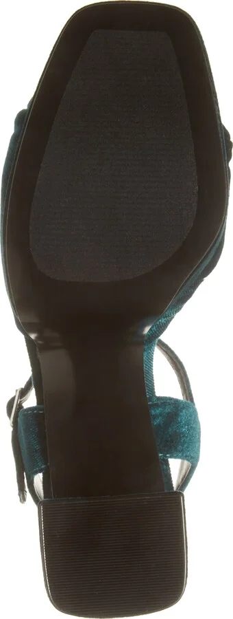 Pamela Velvet Platform Sandal - Image 11