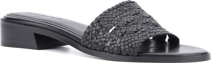 Pamelia Woven Slide Sandal