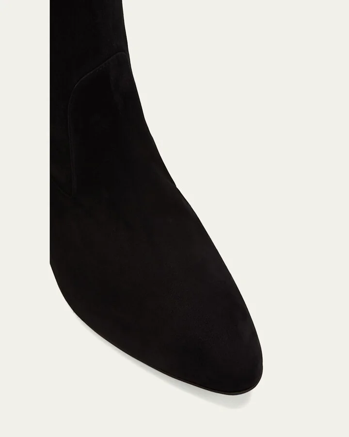 Pamfilo 90mm Suede Knee Boots - Image 2