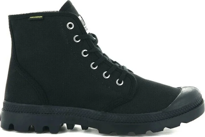 Pampa Hi Originale 75349-060 Boots Mens US 4 Black Canvas Ankle KHD881