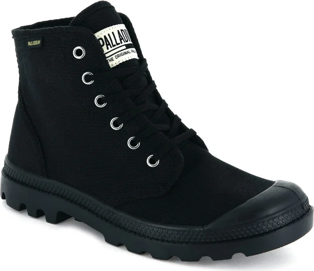 Pampa Hi Originale 75349-060 Boots Mens US 4 Black Canvas Ankle KHD925