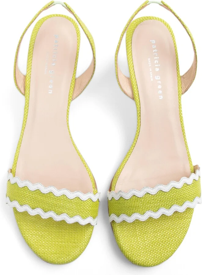 Panama Slingback Kitten Heel Sandal - Image 8