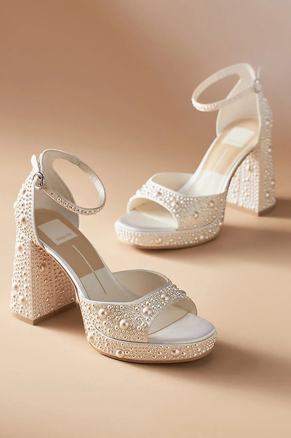 Pandro Pearl Heels - Image 2