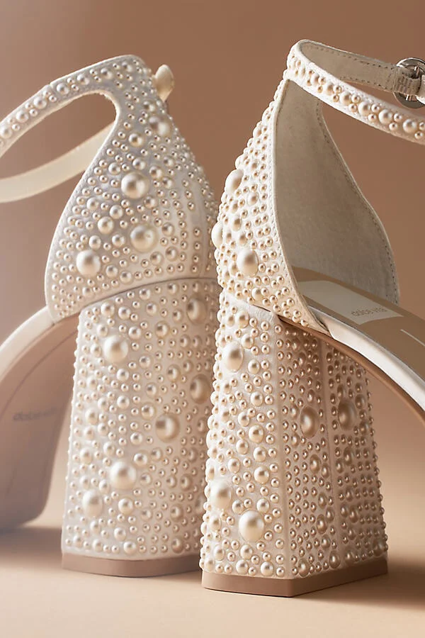 Pandro Pearl Heels - Image 3