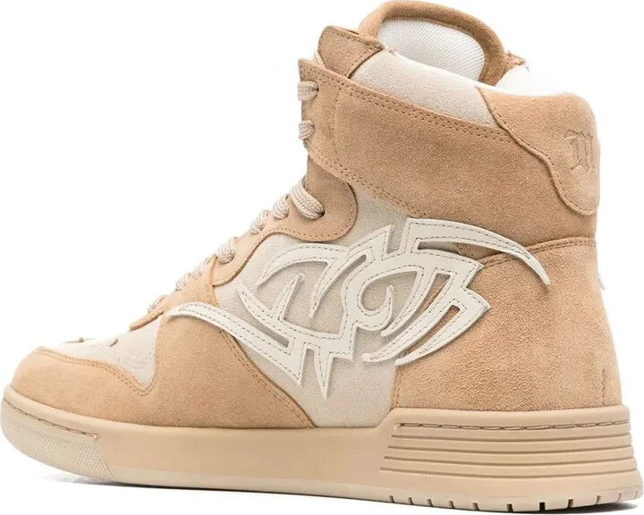 Panel-Detail Suede Sneakers - Image 3
