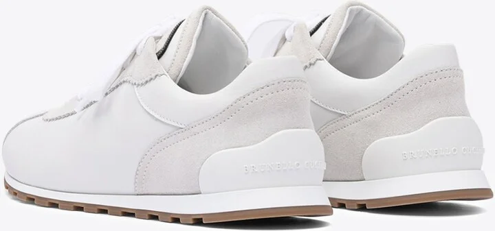 Paneled Lace-Up Sneakers - Image 3