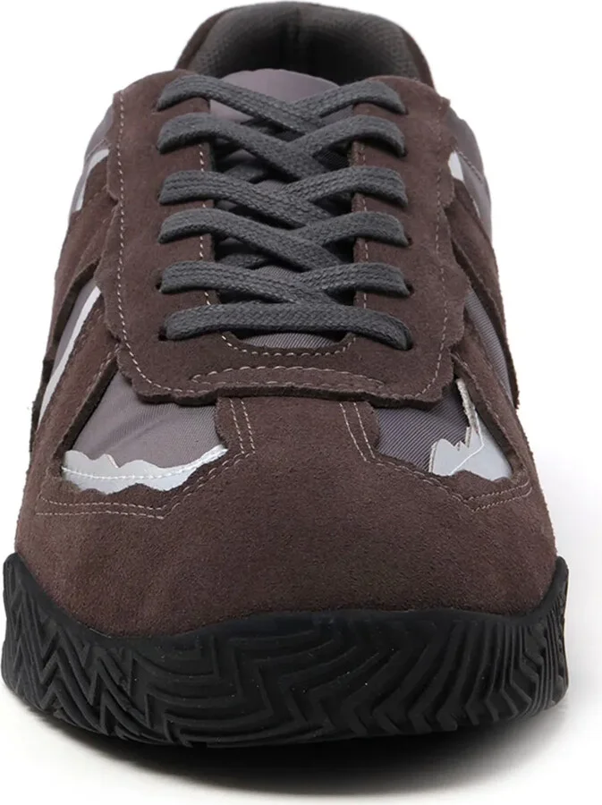 Paneled Low-Top Sneakers - Image 4