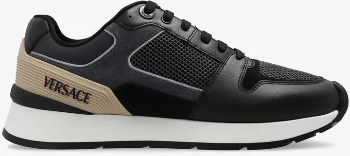 Paneled Low-Top Sneakers
