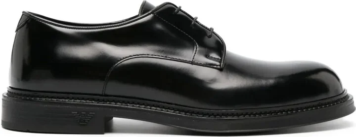 Panelled 35mm Lace-Up Derby Shoes