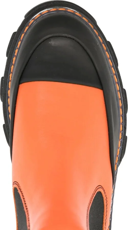 Panelled Ankle Boots - Image 4