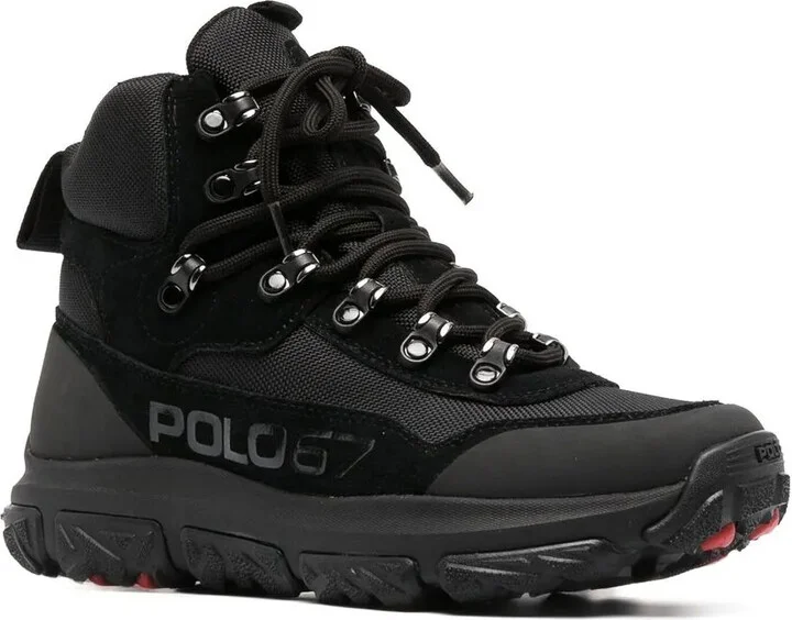 Panelled Ankle-Length Trail Boots - Image 2
