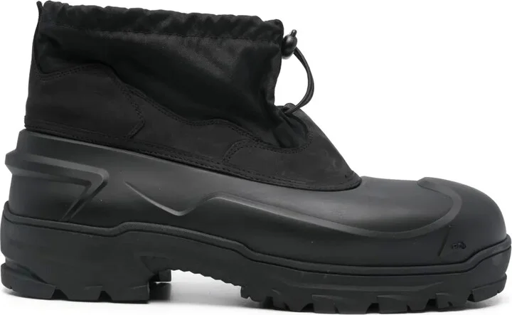 Panelled Boots