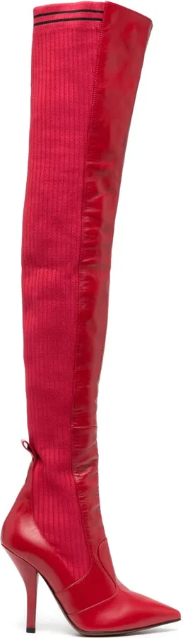Panelled Boots