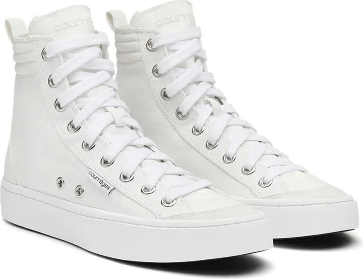 Panelled Canvas Sneakers - Image 2