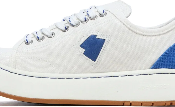 Panelled Canvas Sneakers - Image 2