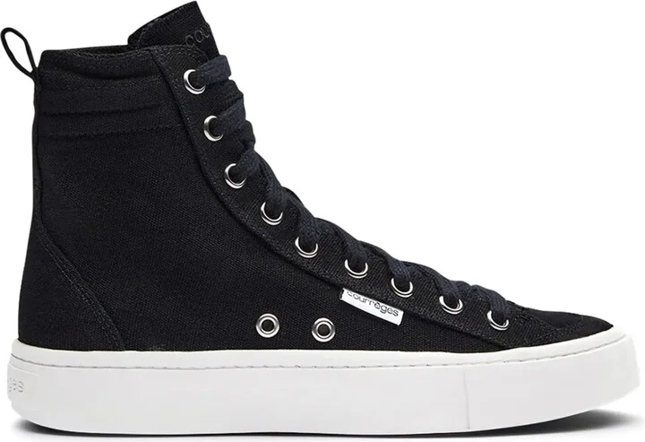 Panelled Canvas Sneakers