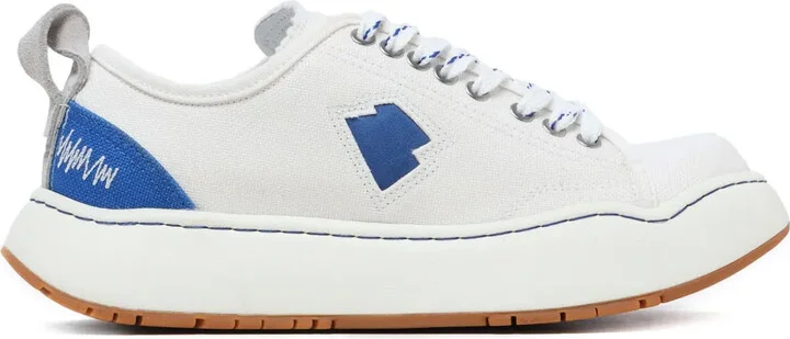 Panelled Canvas Sneakers