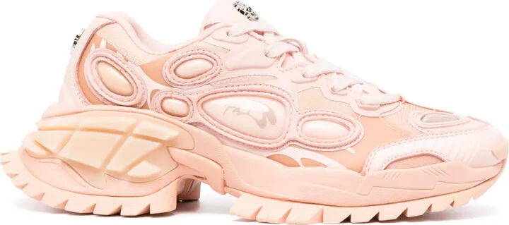 Panelled Chunky-Sole Sneakers