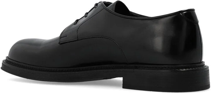Panelled Derby Low-top Shoes - Image 3