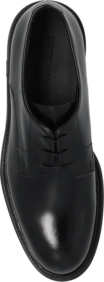 Panelled Derby Low-top Shoes - Image 4