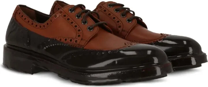 Panelled Derby Shoes - Image 2