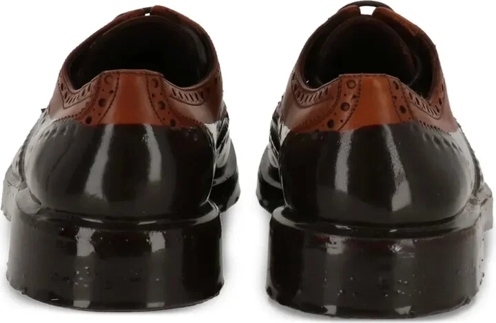 Panelled Derby Shoes - Image 3