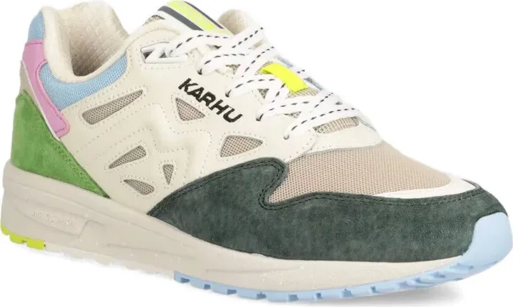 Panelled-Design Lace-Up Sneakers - Image 2