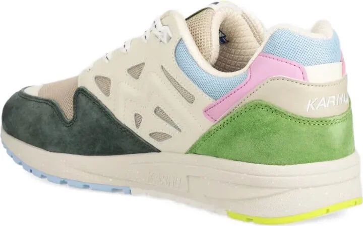Panelled-Design Lace-Up Sneakers - Image 3