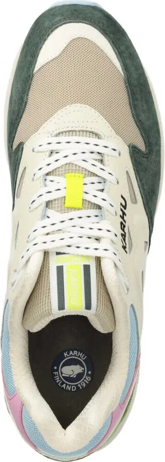 Panelled-Design Lace-Up Sneakers - Image 4