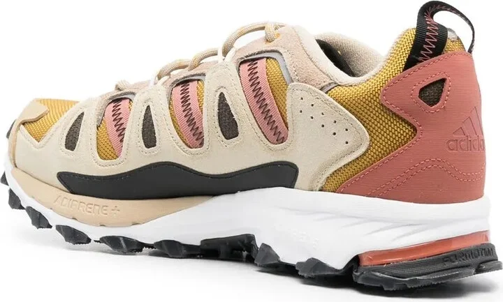 Panelled-Design Lace-Up Sneakers - Image 3