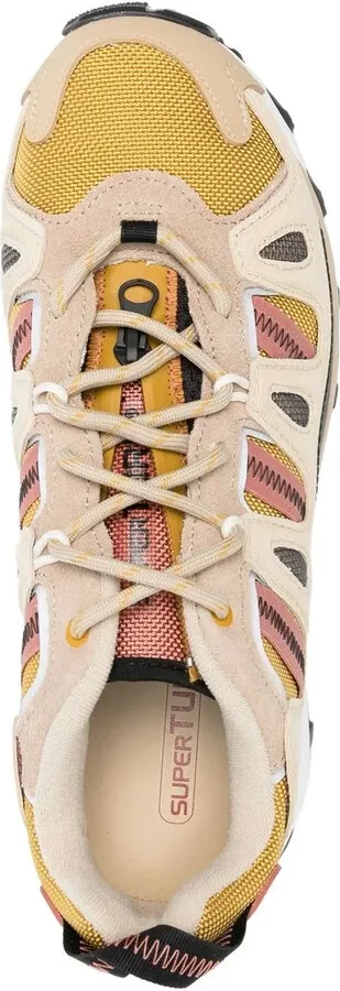 Panelled-Design Lace-Up Sneakers - Image 4