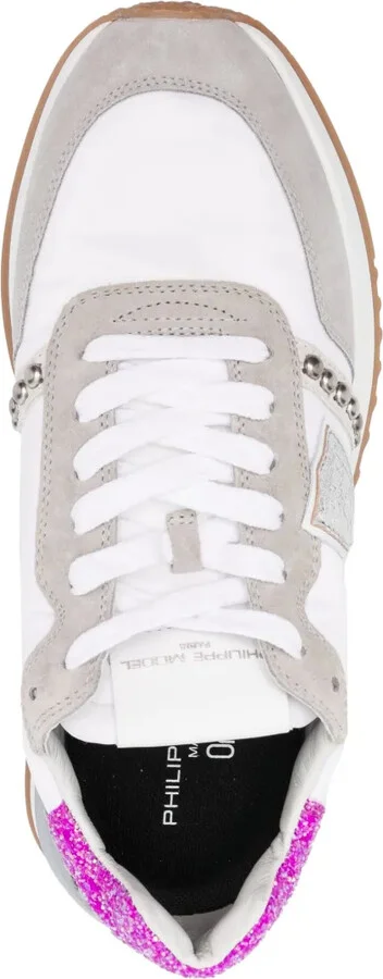 Panelled-Design Low-Top Sneakers - Image 4