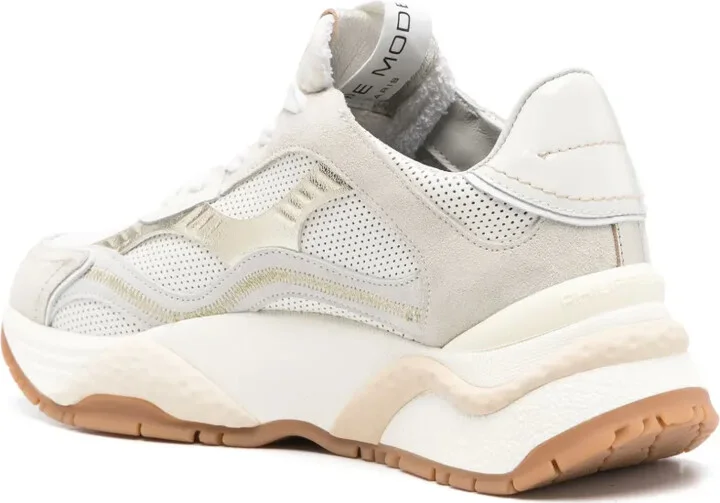 Panelled-Design Sneakers - Image 3