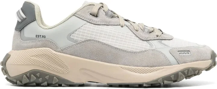 Panelled-Design Sneakers