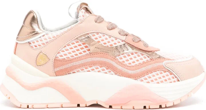 Panelled-Design Sneakers