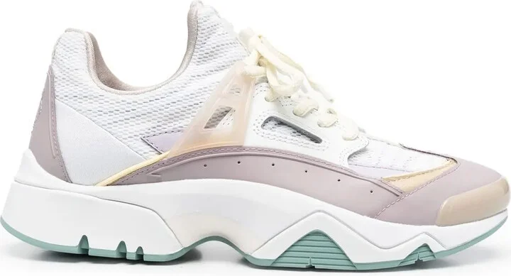 Panelled-Design Sneakers