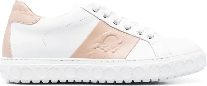 Panelled-Design Sneakers
