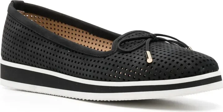 Panelled Detailled Ballerina Shoes - Image 2