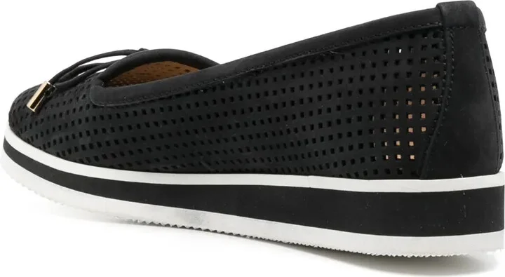 Panelled Detailled Ballerina Shoes - Image 3